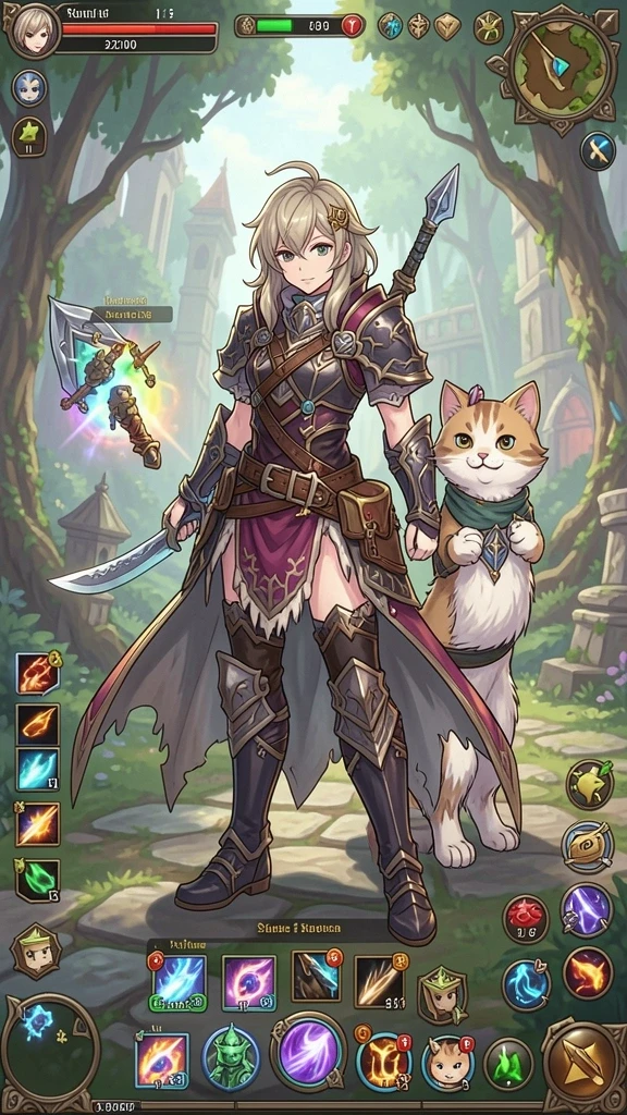 666j - Visual level yang menakjubkan dan penuh warna.