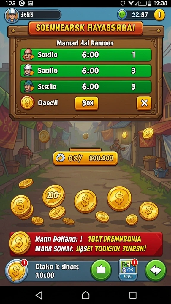 bara22 - Menu navigasi yang sederhana dan mudah digunakan oleh pemain.