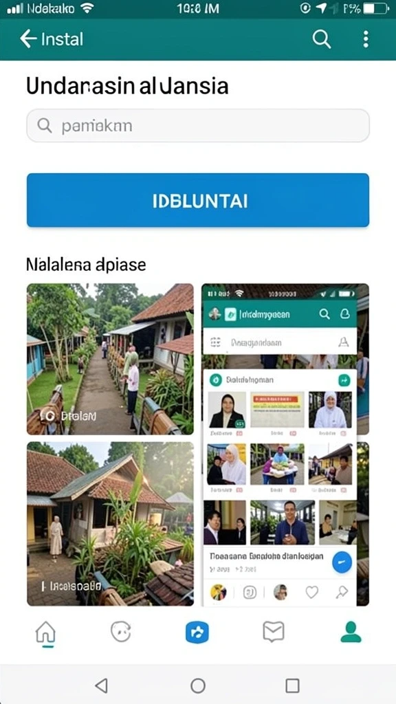 dultogel - Antarmuka pengguna yang intuitif dan menarik.