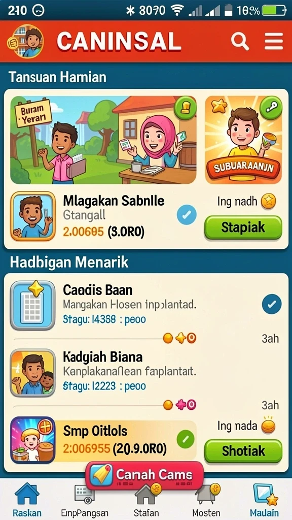 indslot - Tampilan antarmuka yang modern dan mudah digunakan.