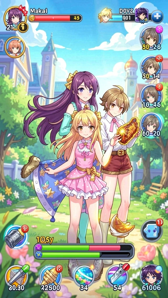 ungutoto - Screenshot menampilkan tampilan awal game UNGUTOTO.